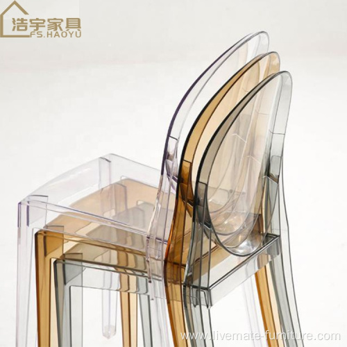 Transparent Acrylic Events Wedding Crystal Dining Chair